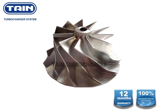 VW Amarok 2.0D Upgraの鋼片の圧縮機の車輪K03/K04 51mm 11Blades 5304-970-0102
